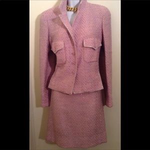 CHANEL Tweed skirt suit